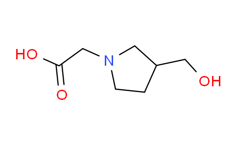 CAS No. 1249584-08-4, 2-(3-(Hydroxymethyl)pyrrolidin-1-yl)acetic acid