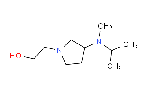 CAS No. 1353982-07-6, 2-(3-(Isopropyl(methyl)amino)pyrrolidin-1-yl)ethanol