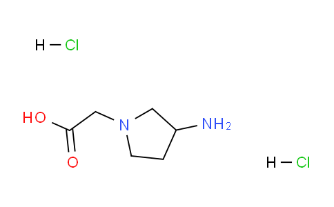 CAS No. 1187926-97-1, 2-(3-Aminopyrrolidin-1-yl)acetic acid dihydrochloride