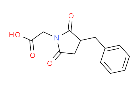 CAS No. 332849-43-1, 2-(3-Benzyl-2,5-dioxopyrrolidin-1-yl)acetic acid