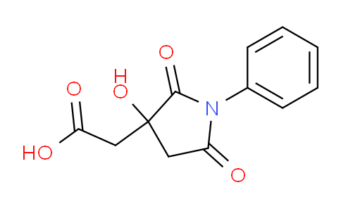 CAS No. 698984-25-7, 2-(3-Hydroxy-2,5-dioxo-1-phenylpyrrolidin-3-yl)acetic acid
