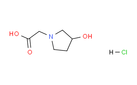 CAS No. 1187931-13-0, 2-(3-Hydroxypyrrolidin-1-yl)acetic acid hydrochloride