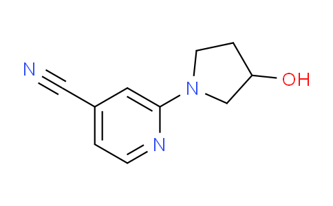 CAS No. 1261234-97-2, 2-(3-Hydroxypyrrolidin-1-yl)isonicotinonitrile