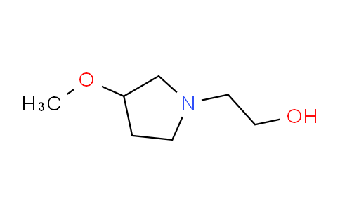 CAS No. 1353970-68-9, 2-(3-Methoxypyrrolidin-1-yl)ethanol