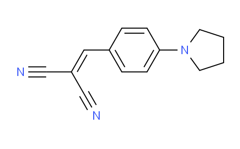 CAS No. 66883-93-0, 2-(4-(Pyrrolidin-1-yl)benzylidene)malononitrile