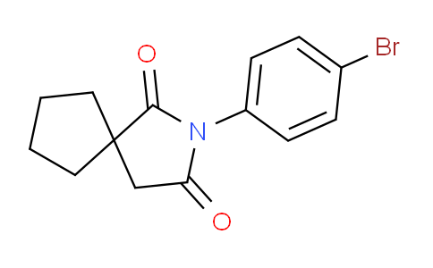 CAS No. 61343-15-5, 2-(4-Bromophenyl)-2-azaspiro[4.4]nonane-1,3-dione