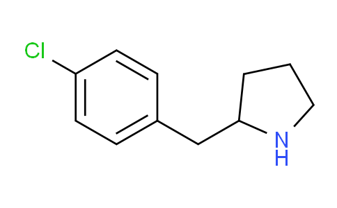 CAS No. 66162-29-6, 2-(4-Chlorobenzyl)pyrrolidine