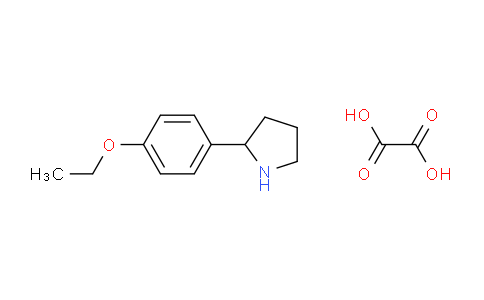 CAS No. 1177273-80-1, 2-(4-Ethoxyphenyl)pyrrolidine oxalate