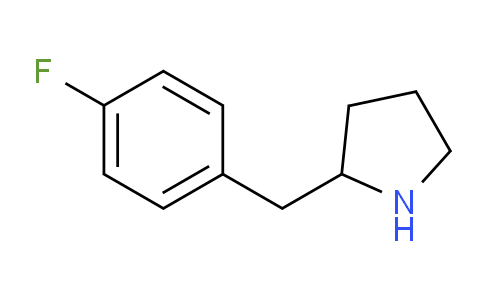 CAS No. 350017-04-8, 2-(4-Fluorobenzyl)pyrrolidine