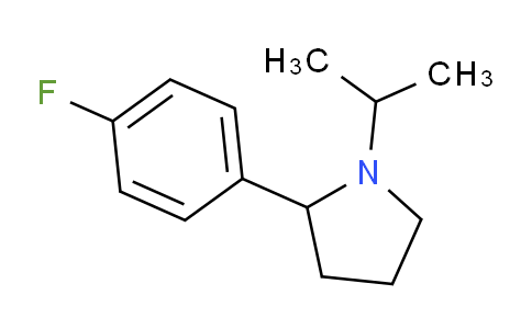 CAS No. 1355214-31-1, 2-(4-Fluorophenyl)-1-isopropylpyrrolidine