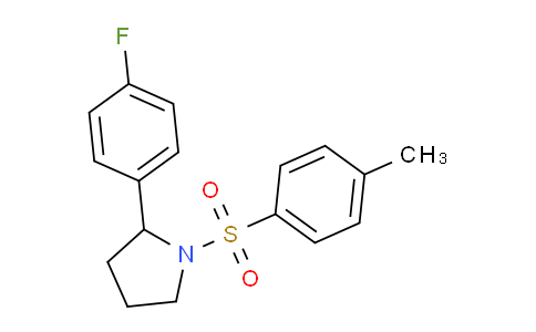 CAS No. 298689-69-7, 2-(4-Fluorophenyl)-1-tosylpyrrolidine