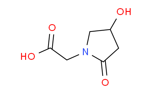 CAS No. 77191-37-8, 2-(4-Hydroxy-2-oxopyrrolidin-1-yl)acetic acid