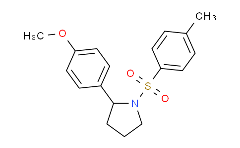 CAS No. 298689-85-7, 2-(4-Methoxyphenyl)-1-tosylpyrrolidine