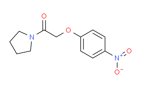 CAS No. 50508-34-4, 2-(4-Nitrophenoxy)-1-(pyrrolidin-1-yl)ethanone