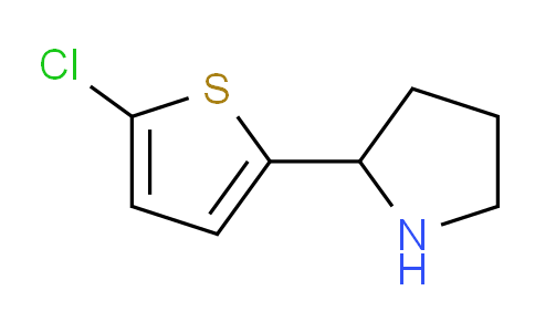 CAS No. 524674-42-8, 2-(5-Chloro-2-thienyl)pyrrolidine