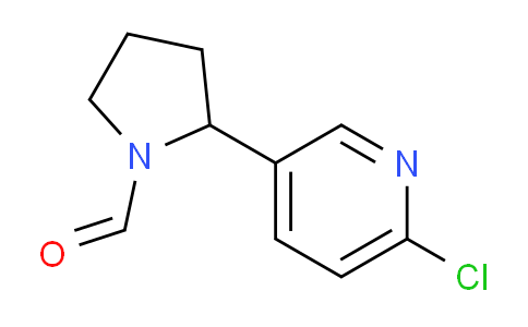 CAS No. 1352503-24-2, 2-(6-Chloropyridin-3-yl)pyrrolidine-1-carbaldehyde