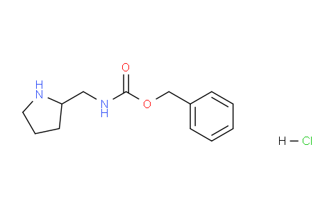 CAS No. 1179361-55-7, 2-(Cbz-Aminomethyl)pyrrolidine hydrochloride