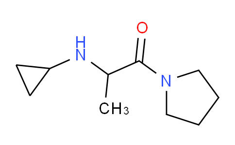 CAS No. 1188358-95-3, 2-(Cyclopropylamino)-1-(pyrrolidin-1-yl)propan-1-one