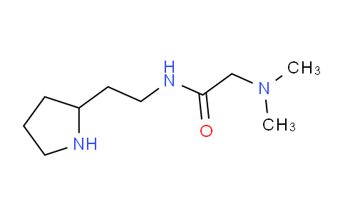 CAS No. 1361113-65-6, 2-(Dimethylamino)-N-(2-(pyrrolidin-2-yl)ethyl)acetamide