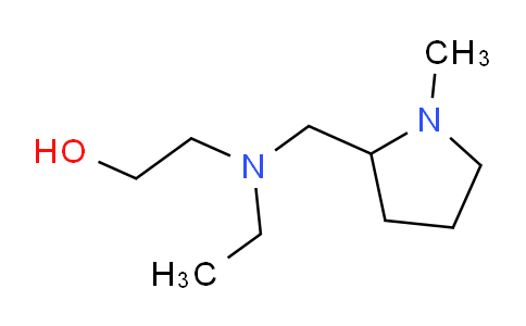 CAS No. 1353959-09-7, 2-(Ethyl((1-methylpyrrolidin-2-yl)methyl)amino)ethanol