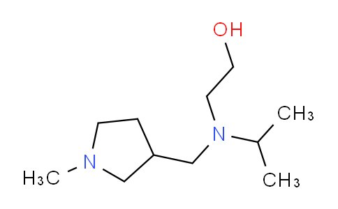 CAS No. 1353988-52-9, 2-(Isopropyl((1-methylpyrrolidin-3-yl)methyl)amino)ethanol