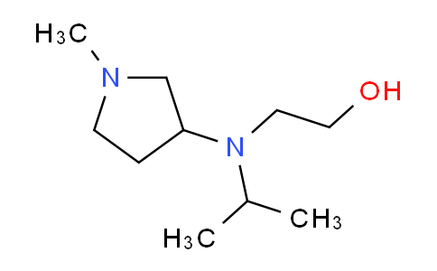 CAS No. 1353965-13-5, 2-(Isopropyl(1-methylpyrrolidin-3-yl)amino)ethanol