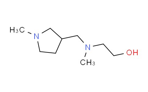 CAS No. 1339903-51-3, 2-(Methyl((1-methylpyrrolidin-3-yl)methyl)amino)ethanol