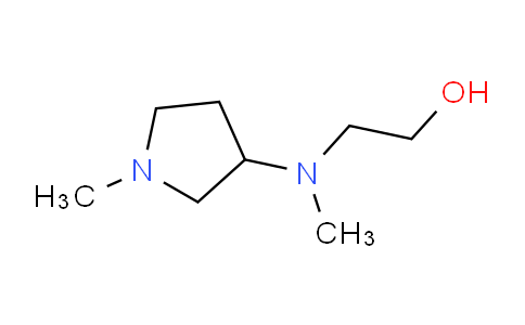 CAS No. 1353976-31-4, 2-(Methyl(1-methylpyrrolidin-3-yl)amino)ethanol