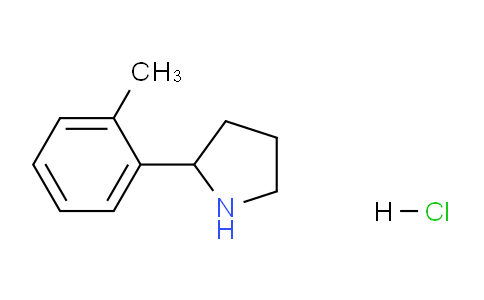 CAS No. 1228878-85-0, 2-(o-Tolyl)pyrrolidine hydrochloride