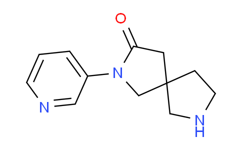 CAS No. 1785560-97-5, 2-(Pyridin-3-yl)-2,7-diazaspiro[4.4]nonan-3-one