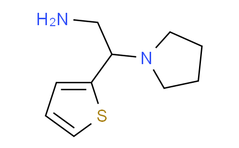 CAS No. 142919-86-6, 2-(Pyrrolidin-1-yl)-2-(thiophen-2-yl)ethanamine