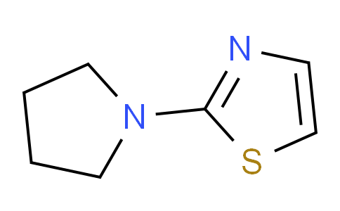 CAS No. 24255-45-6, 2-(Pyrrolidin-1-yl)thiazole