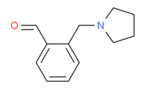 CAS No. 625079-74-5, 2-(pyrrolidin-1-ylmethyl)benzaldehyde