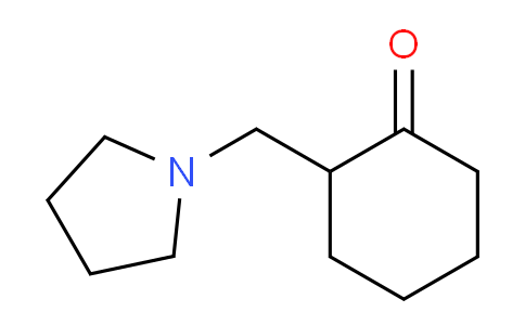 CAS No. 82087-52-3, 2-(Pyrrolidin-1-ylmethyl)cyclohexanone