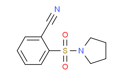 CAS No. 612044-36-7, 2-(Pyrrolidin-1-ylsulfonyl)benzonitrile