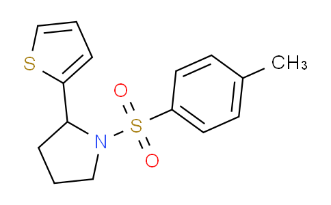CAS No. 298689-99-3, 2-(Thiophen-2-yl)-1-tosylpyrrolidine