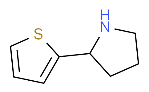 CAS No. 90090-64-5, 2-(Thiophen-2-yl)pyrrolidine
