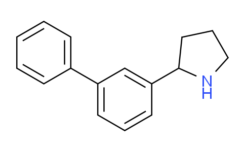 CAS No. 914299-84-6, 2-([1,1'-Biphenyl]-3-yl)pyrrolidine