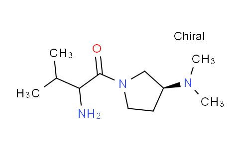 CAS No. 1344974-14-6, 2-Amino-1-((S)-3-(dimethylamino)pyrrolidin-1-yl)-3-methylbutan-1-one