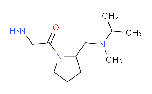 CAS No. 1353970-26-9, 2-Amino-1-(2-((isopropyl(methyl)amino)methyl)pyrrolidin-1-yl)ethanone