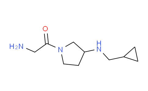 CAS No. 1353988-94-9, 2-Amino-1-(3-((cyclopropylmethyl)amino)pyrrolidin-1-yl)ethanone
