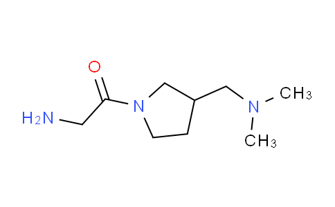 CAS No. 1353958-75-4, 2-Amino-1-(3-((dimethylamino)methyl)pyrrolidin-1-yl)ethanone