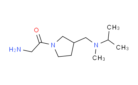 CAS No. 1353960-78-7, 2-Amino-1-(3-((isopropyl(methyl)amino)methyl)pyrrolidin-1-yl)ethanone
