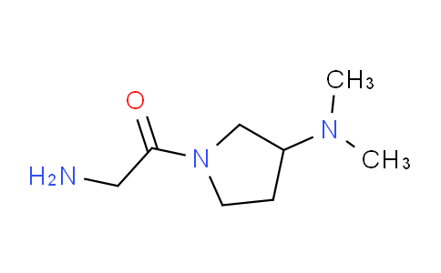 CAS No. 1318776-24-7, 2-Amino-1-(3-(dimethylamino)pyrrolidin-1-yl)ethanone