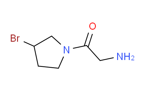CAS No. 1353979-06-2, 2-Amino-1-(3-bromopyrrolidin-1-yl)ethanone
