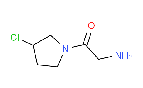 CAS No. 1353975-93-5, 2-Amino-1-(3-chloropyrrolidin-1-yl)ethanone