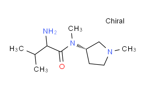CAS No. 1354023-81-6, 2-Amino-N,3-dimethyl-N-((S)-1-methylpyrrolidin-3-yl)butanamide