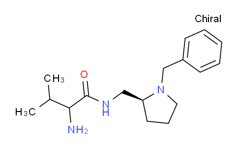 CAS No. 1354025-11-8, 2-Amino-N-(((S)-1-benzylpyrrolidin-2-yl)methyl)-3-methylbutanamide
