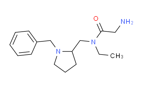 MC666414 | 1353984-50-5 | 2-Amino-N-((1-benzylpyrrolidin-2-yl)methyl)-N-ethylacetamide