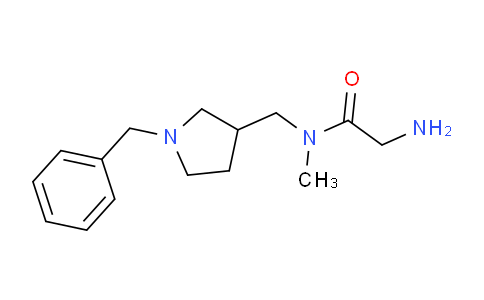 CAS No. 1353971-66-0, 2-Amino-N-((1-benzylpyrrolidin-3-yl)methyl)-N-methylacetamide